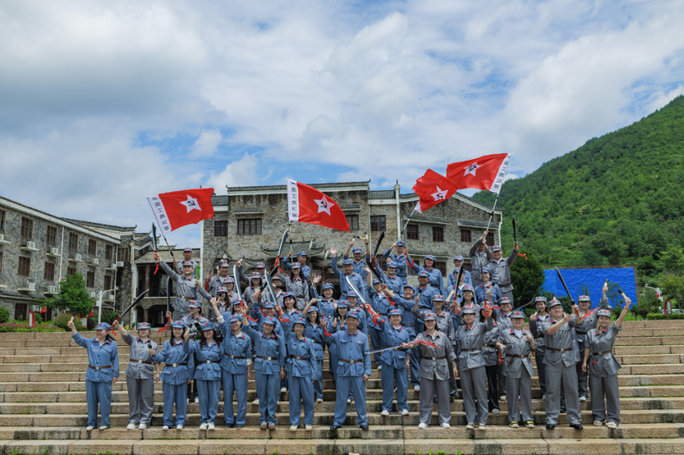 武汉红色印记团建活动预约宣传