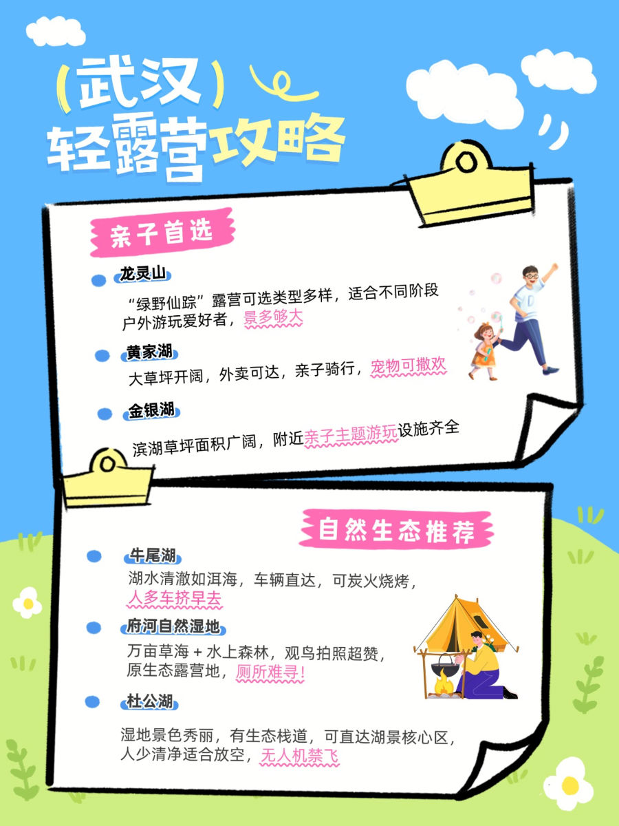 武汉轻露营攻略-亲子首选