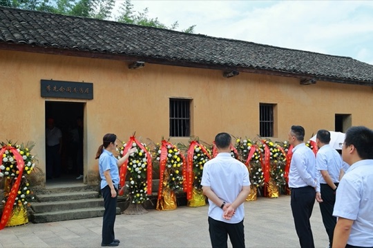 红色展厅参观