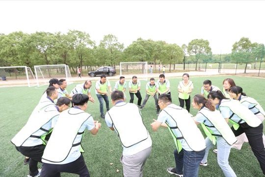 激情节拍集体节奏瞬间——大团队分组协作