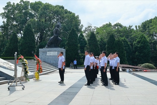 红色党建活动参观学习现场