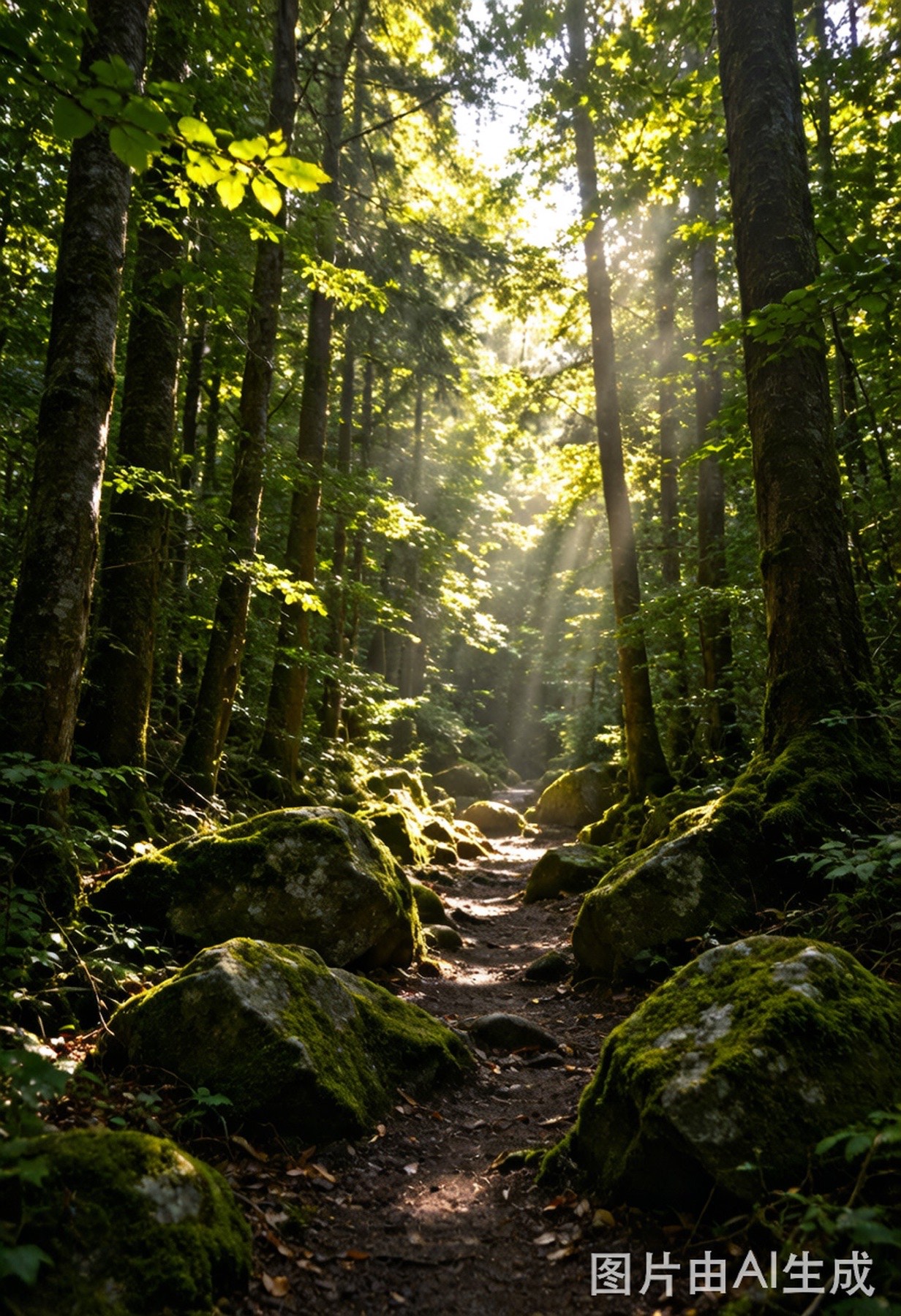 双峰山林间步道