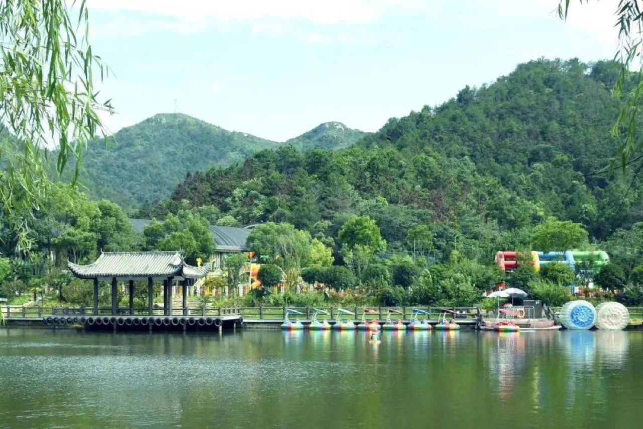 野村谷梯田与山景风光