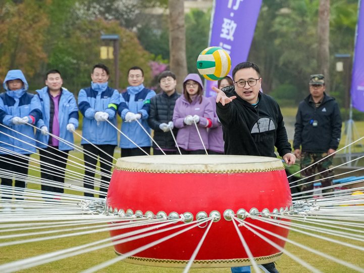 欧恩贝事业部素拓训练团队协作项目