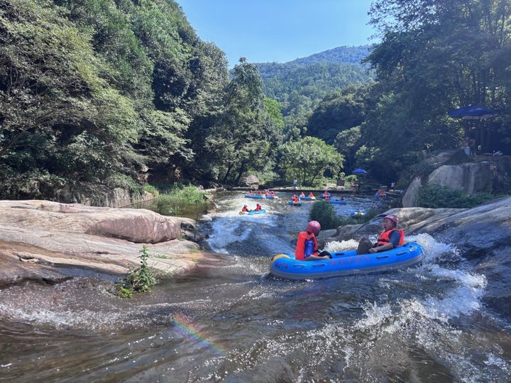 对天河漂流现场图5