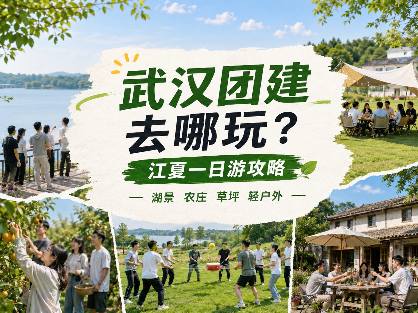 武汉团建去哪玩?江夏一日游攻略