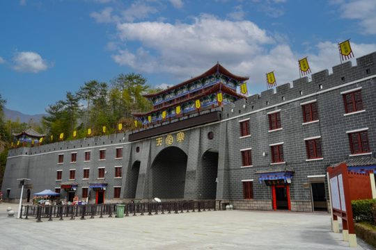 罗田天堂寨入口实景，订房与行程应对应同一方向的入口。