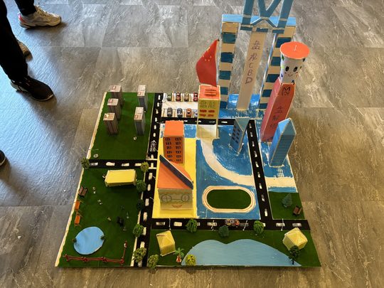 共建家园模型实拍|试摆位置,检查区域接口